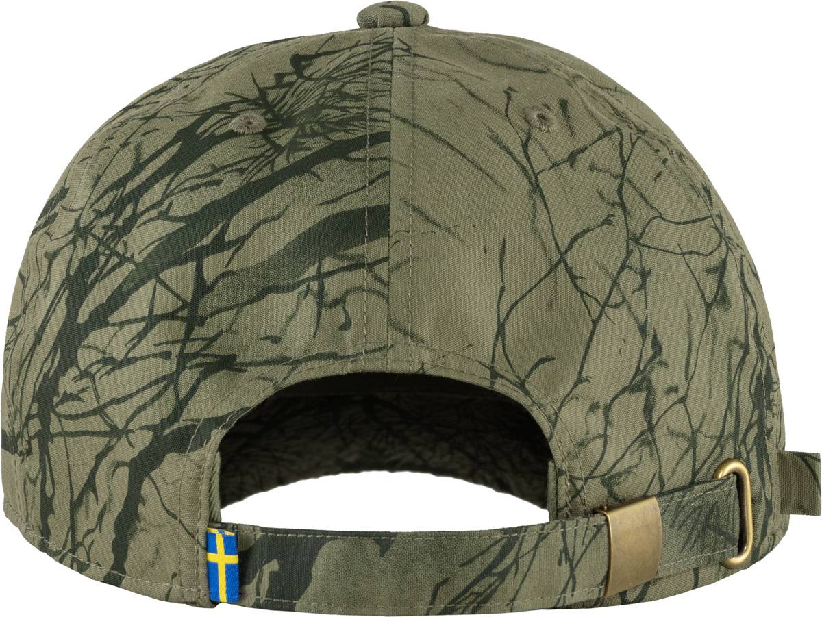 Die Cap Lappland Green Camo von Fjäll Räven, Rückansicht