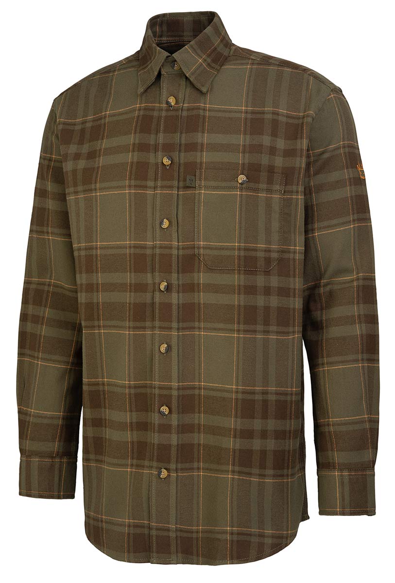 Deerhunter Weste Moor Padded in Farbe Forest Ember, Vorderansicht