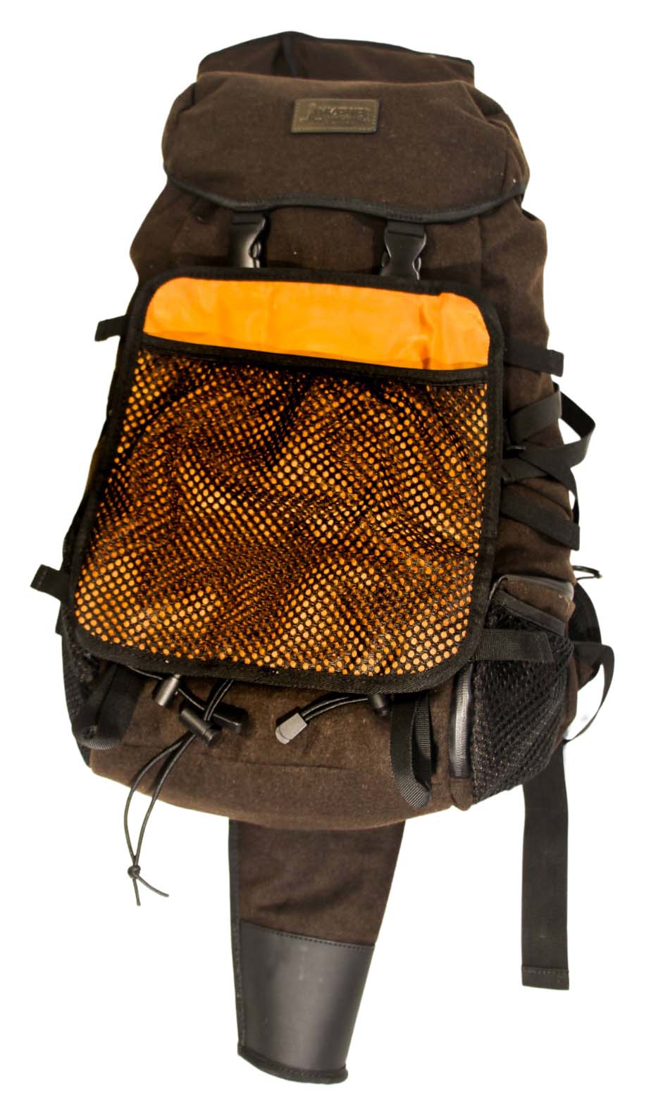 Rucksack Arild Dark Brown 36l Mit FAST-DRAW Gewehrtasche