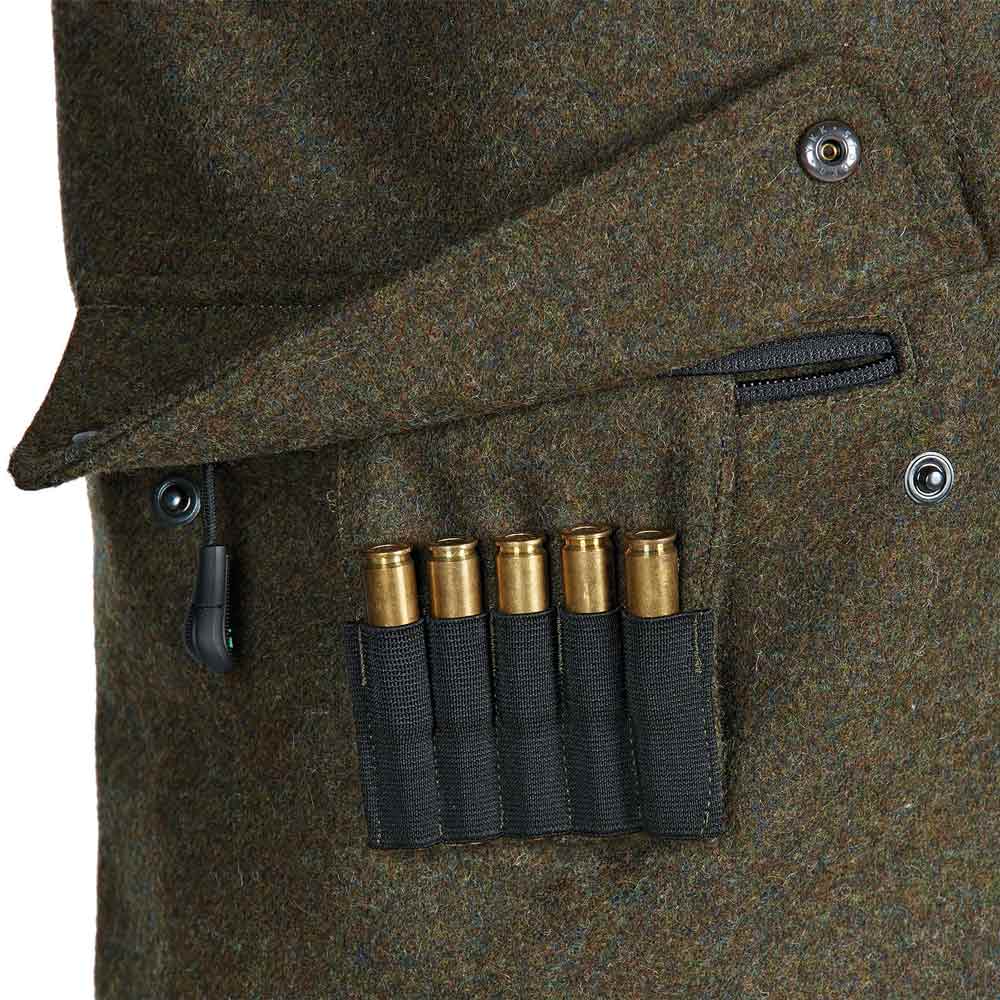 pfeiffer sicherheitssysteme lodenjacke xtreme taschendetail praktische jagdjacke mit funktionalen aussen und innentaschen