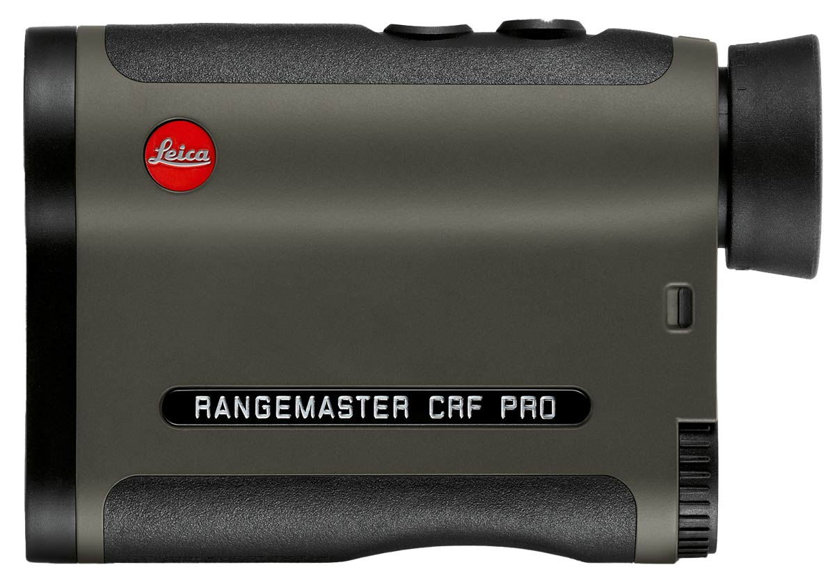 Leica Rangemaster CRF PRO 7x, linke Seitenansicht