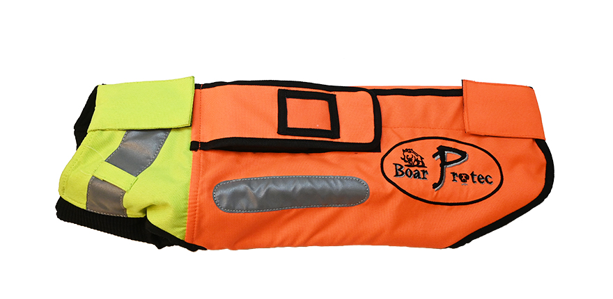 Hundeschutzweste Boar Protec Orange/Gelb
