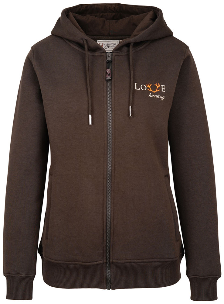 Hoodie mit Zip LOVE Hunting