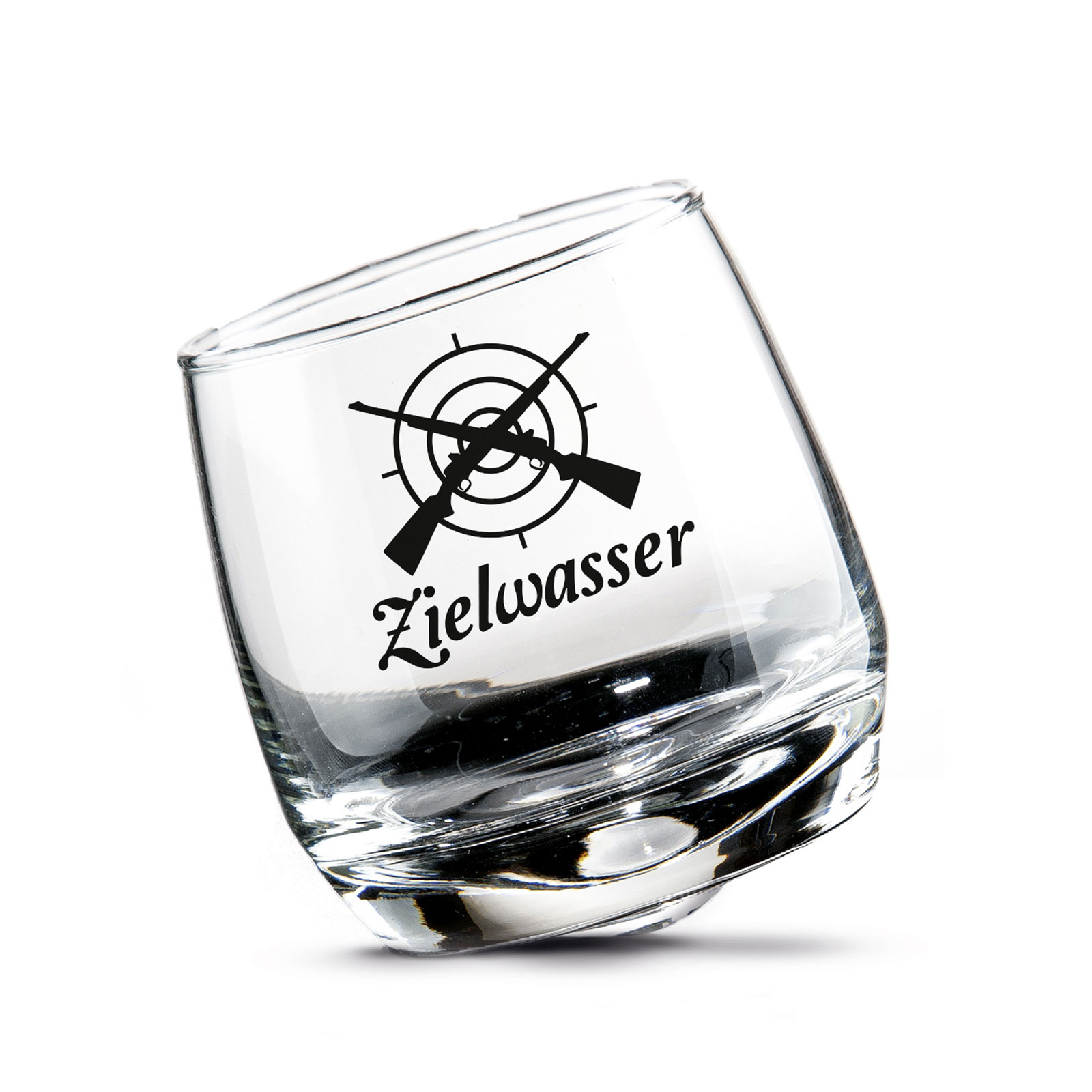 Wackelglas Zielwasser 2er Set / 27 CL