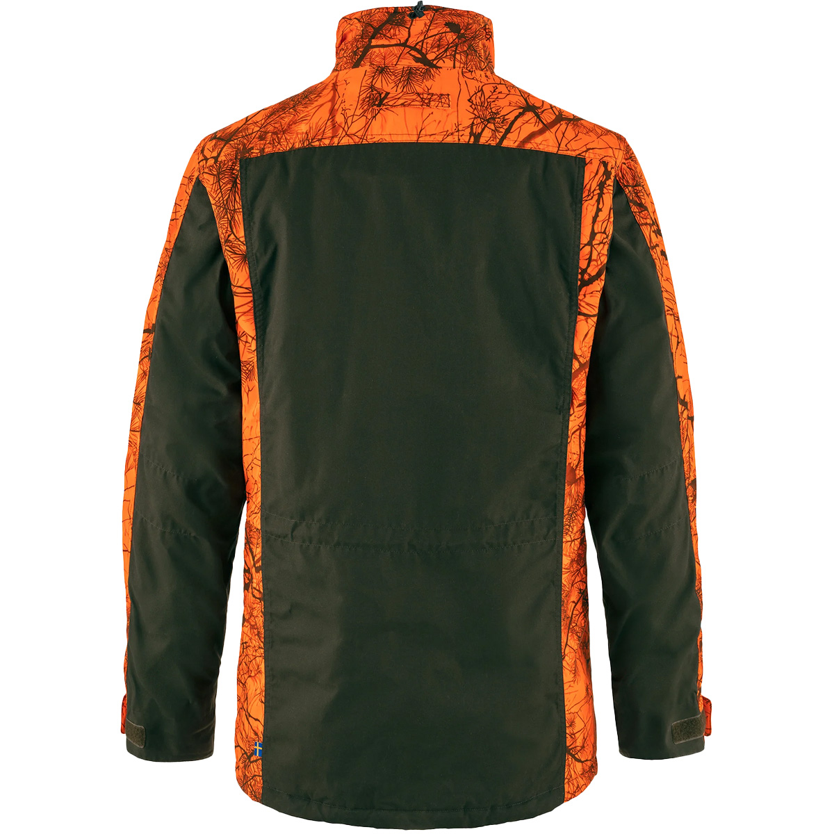 Die Jacke Brenner Pro Padded in Orange von Fjäll Räven, Rückenansicht