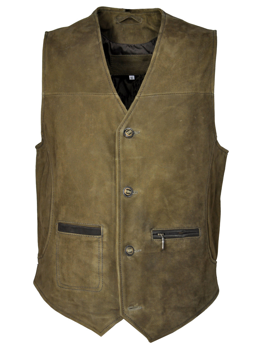 Lederweste Trapper