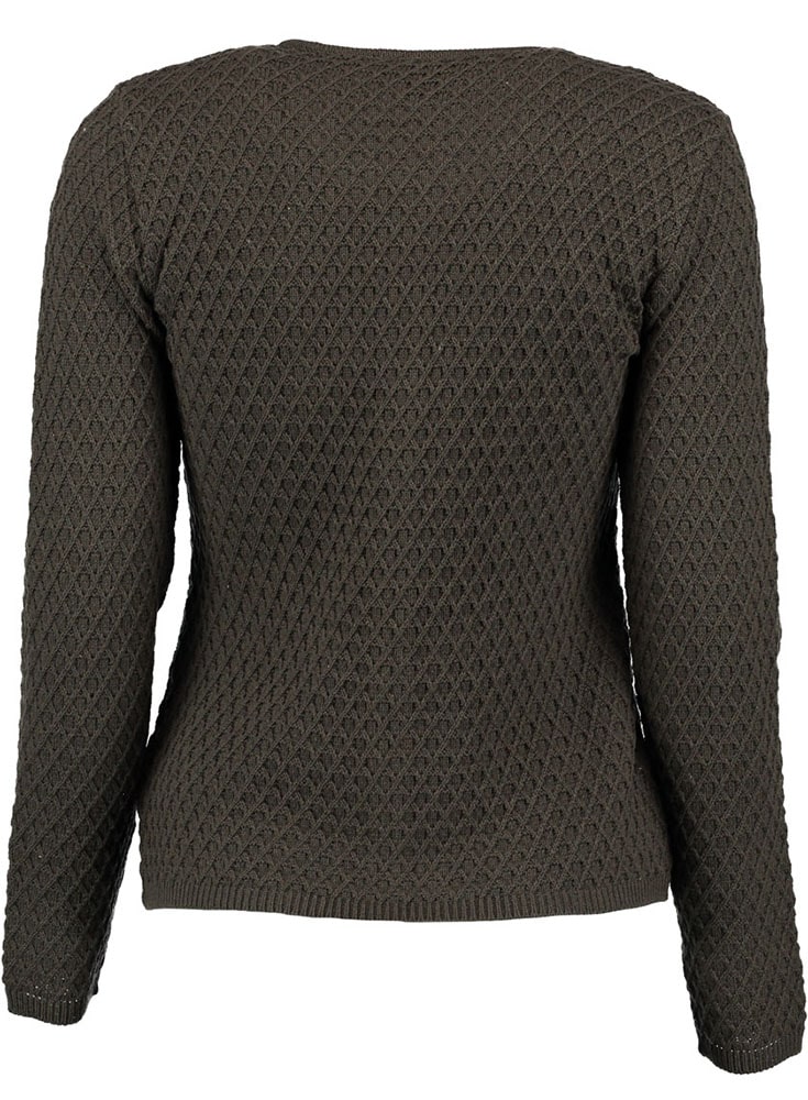 Damenstrickjacke Rundhals