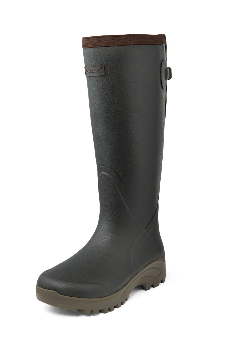 Die Gummistiefel Sportsman II Lady 17'' Khaki von Gateway, Vorderansicht