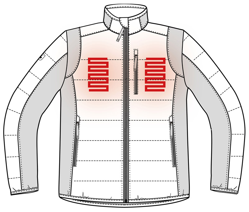 Heizjacke