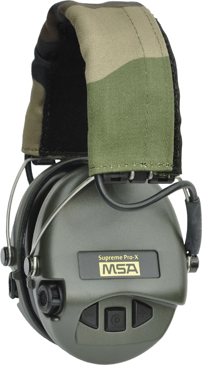 Gehörschutz Supreme ProX Digital grün - Kopfband Camo