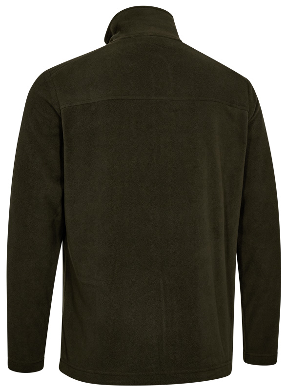 Deerhunter Fleecejacke Atlas Light, Männerjacke in der Farbe Timber, Ansicht der Rückseite, Fleecejacke in Braun