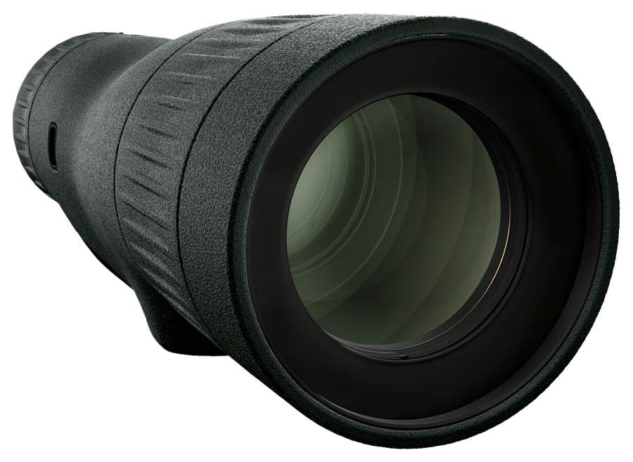 Objektiv des Spektivs Swarovski Telescope ST Balance mit der Vergrößerung von 14-35x50