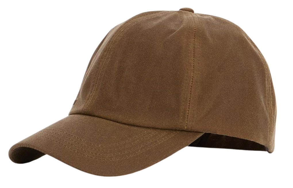 Barbour Cap Wax in Tan, Vorderansicht