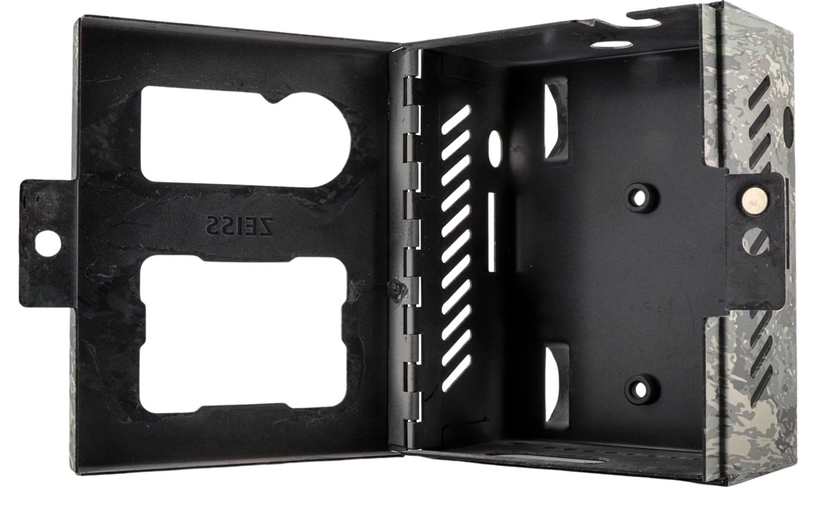 Zeiss Secacam 7 Metallgehäuse vorne geöffnet