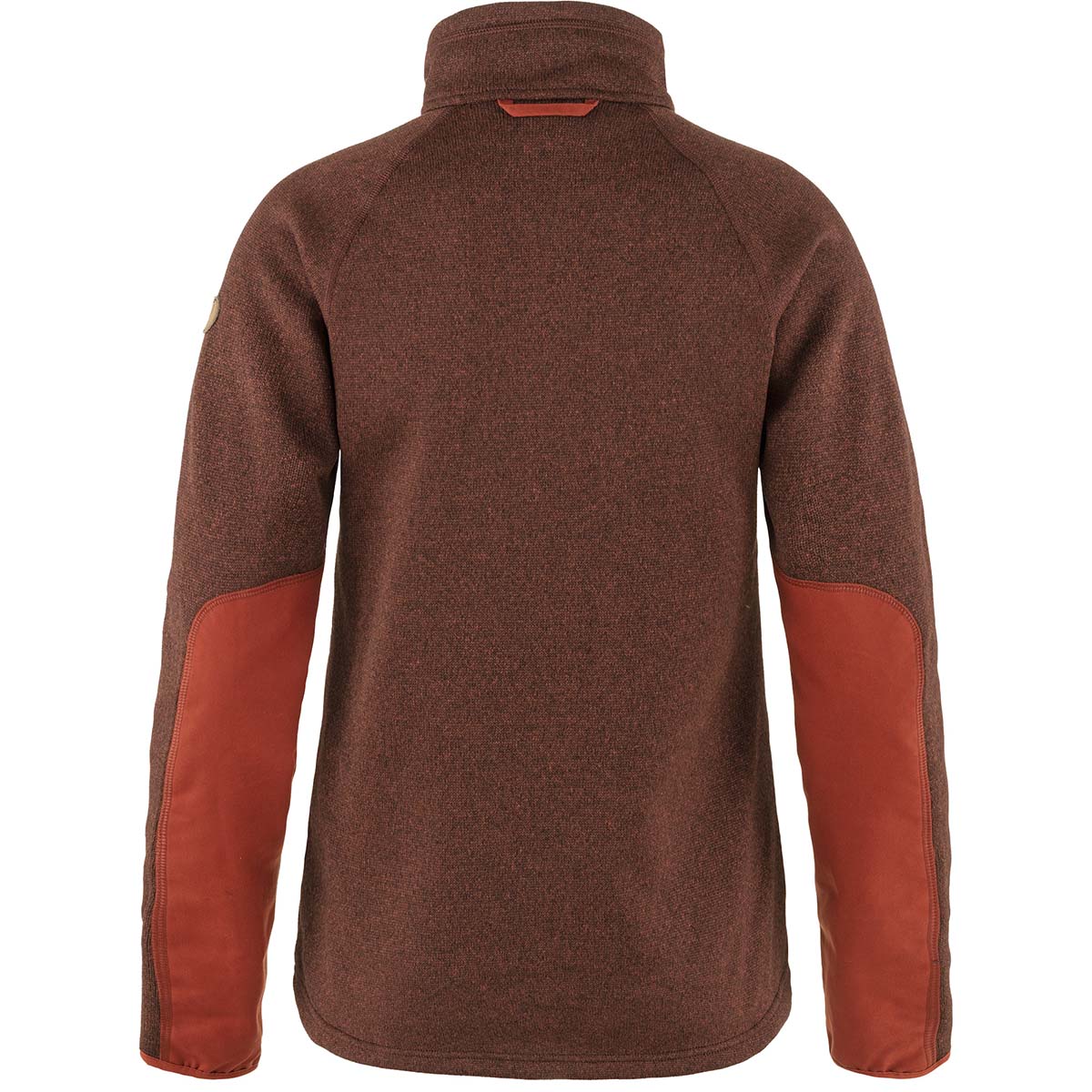 Fjäll Räven Fleecejacke Övik in Autumn Leaf, Ansicht von hinten