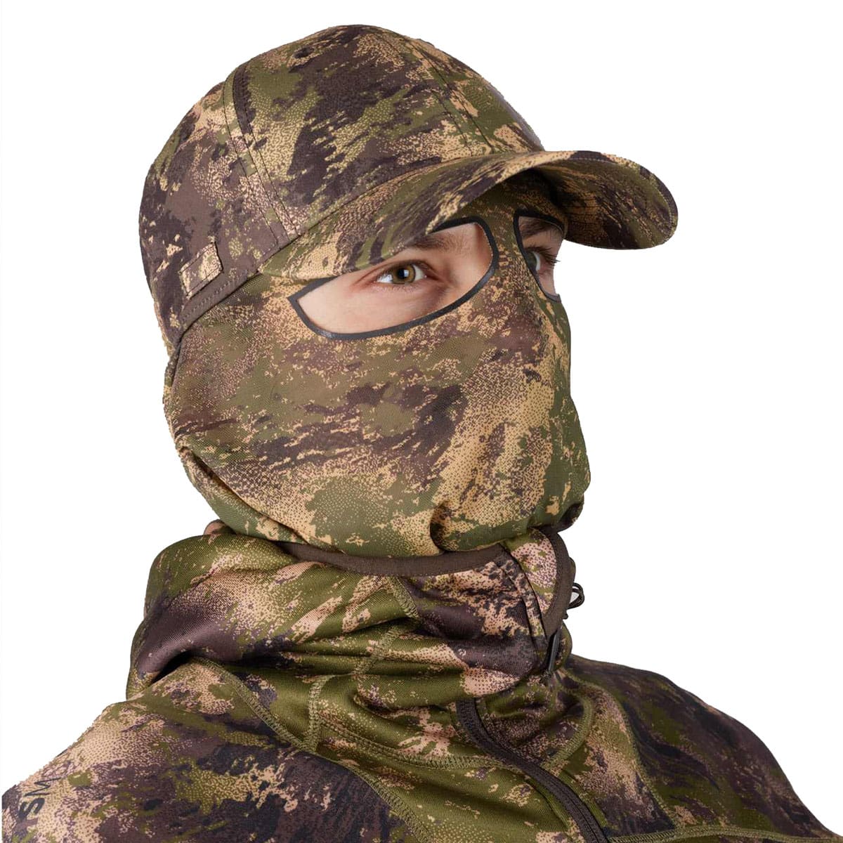 Cap Deer Stalker mit Tarnnetz
