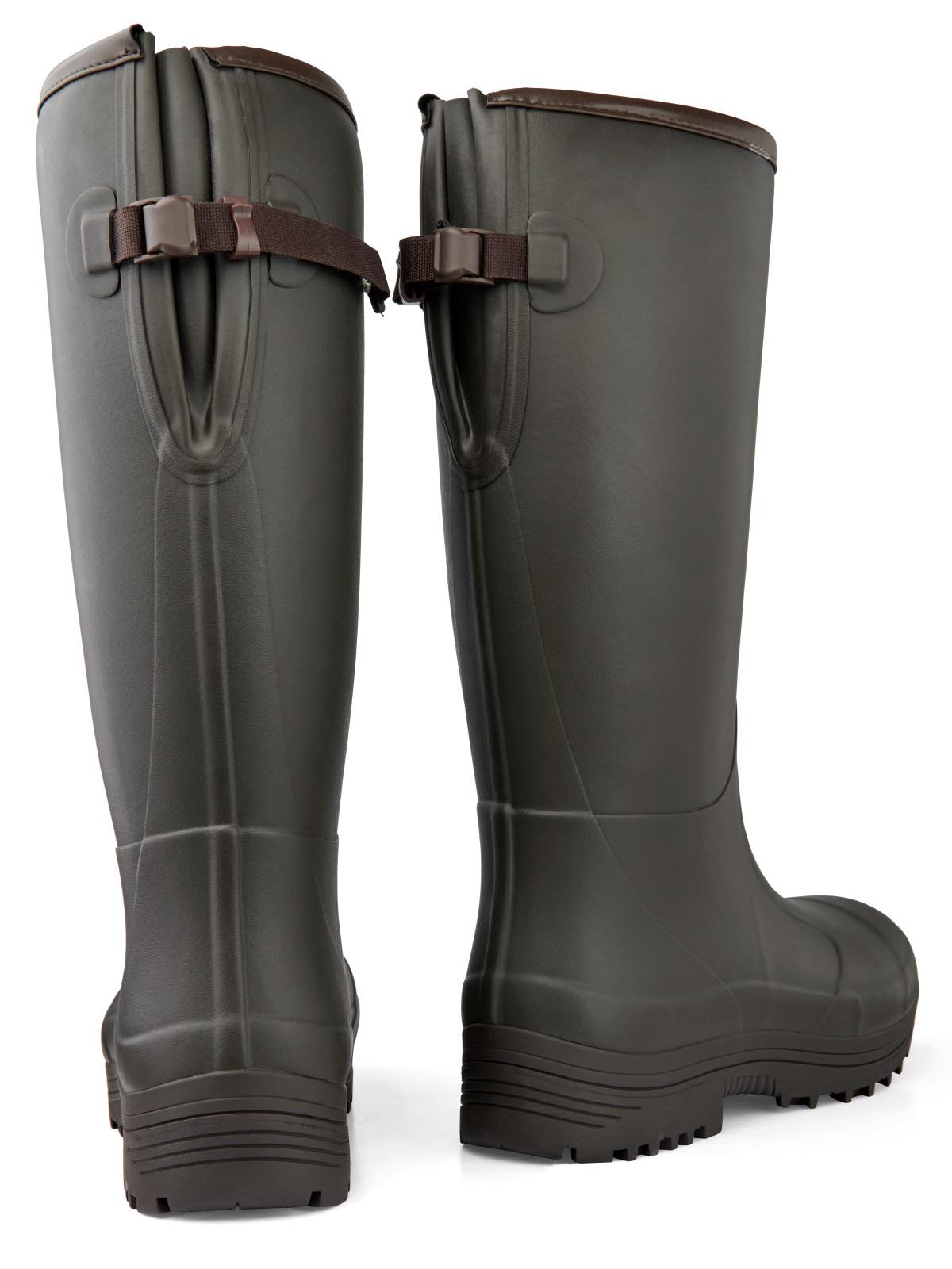 Gateway Gummistiefel Pheasant Game 18“ 5mm Gummistiefel mit hoher Wärmeisolation, perfekt für Temperaturen bis -10°C, Ansicht von hinten