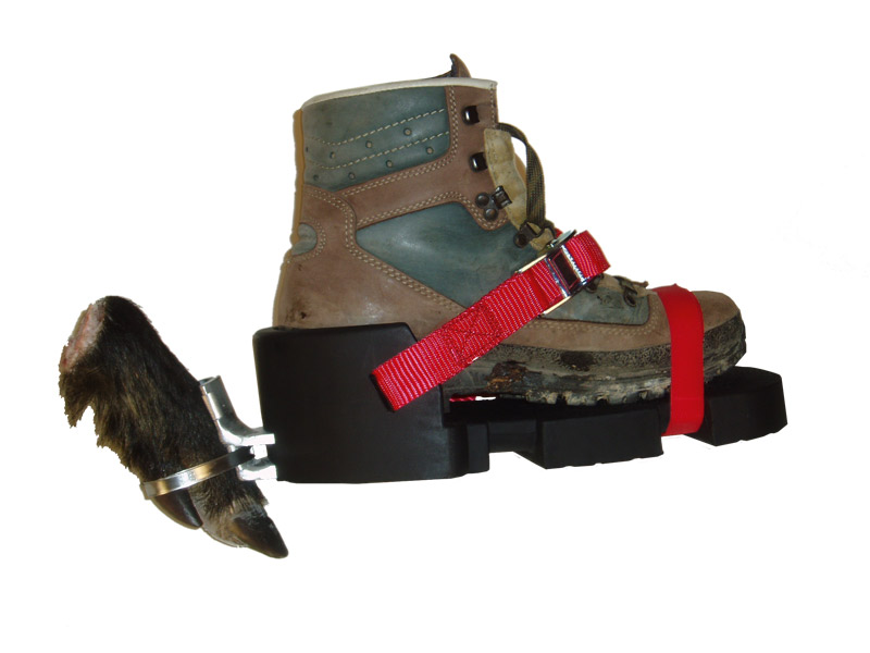 Waidwerk Fährtenschuh Classic aus hochelastischem PU-Schaum, Seitenansicht