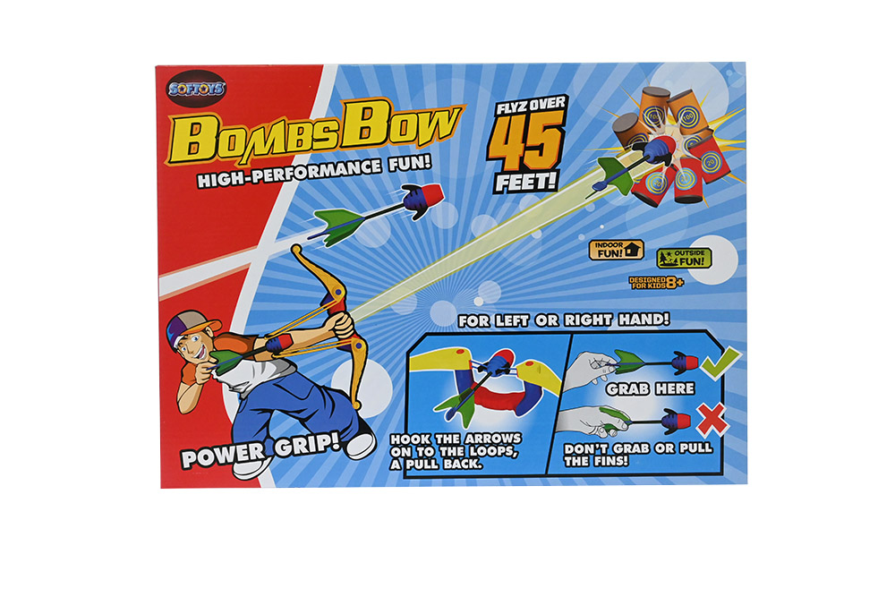 Pfeil und Bogen BombBow mit 2 Pfeilen