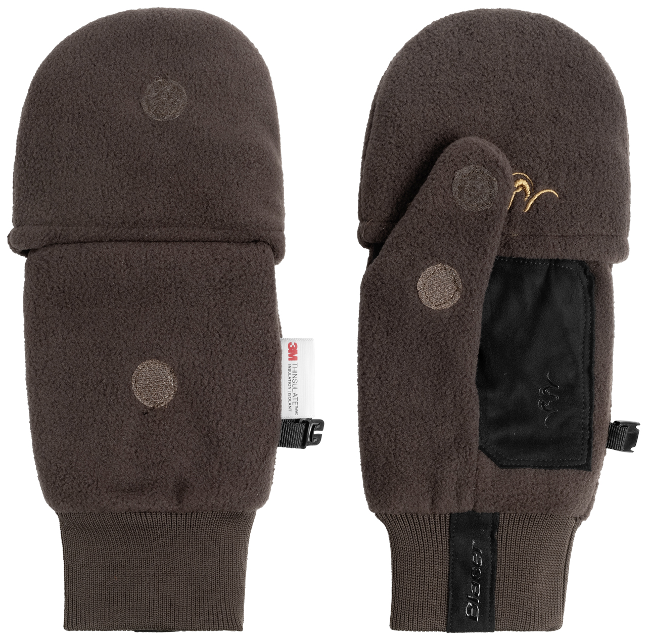 Klapp-Fäustlinge Fleece