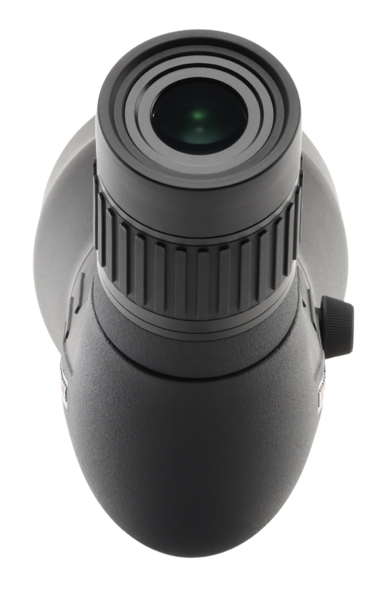 Minox Spektiv ED 20-60x80, Detailansicht hinten von unten