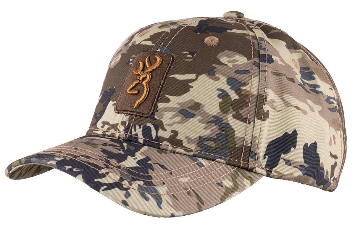 Browning Cap Hallow mit farblich abgesetztem Logo vorne, Vorderseite