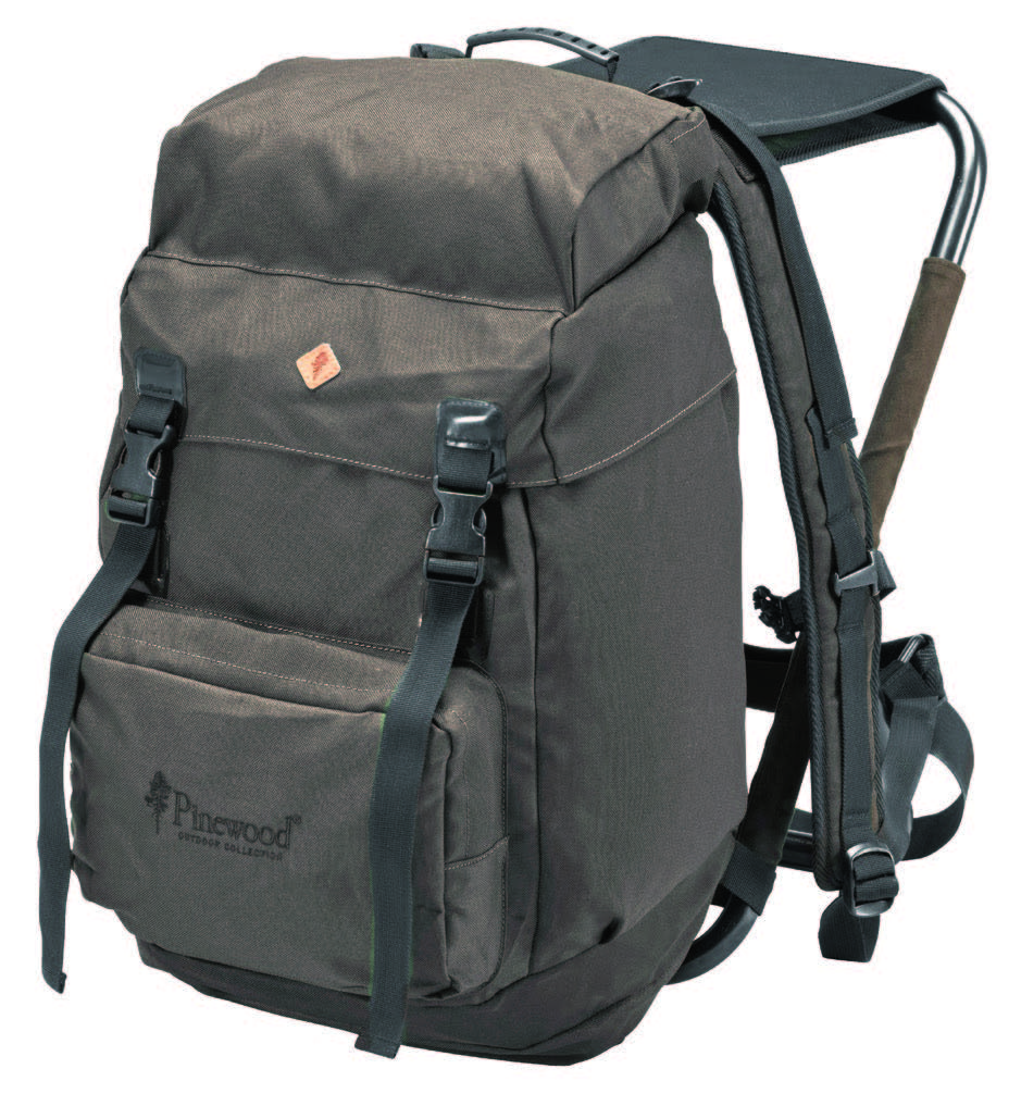 Sitzrucksack Suede Braun 35l