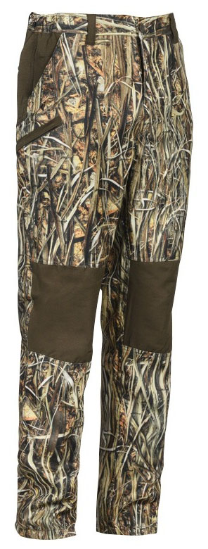 percussion hose palombe – vorderansicht der jagdhose mit funktionalen taschen