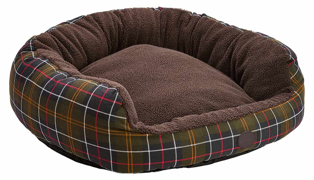 barbour hundebett 35 seitenansicht strapazierfaehiger stoff und edle optik
