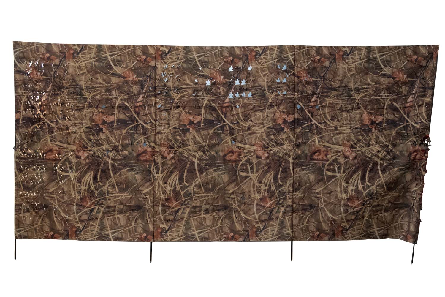 Fritzmann Sichtschutz in Camouflage mit 3x150 cm Maßen, Vorderseite