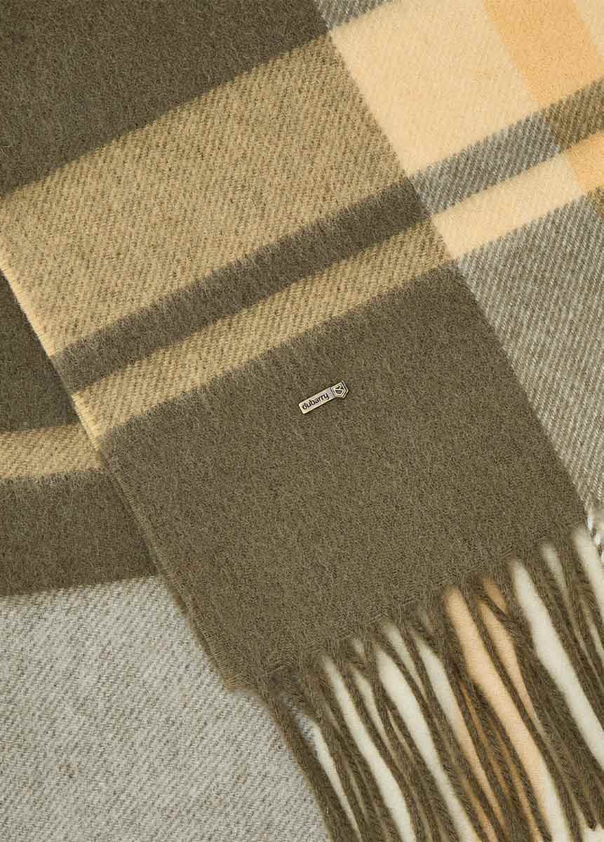 Dubarry Schal Kinvara in Elk, Detail des Stoffes