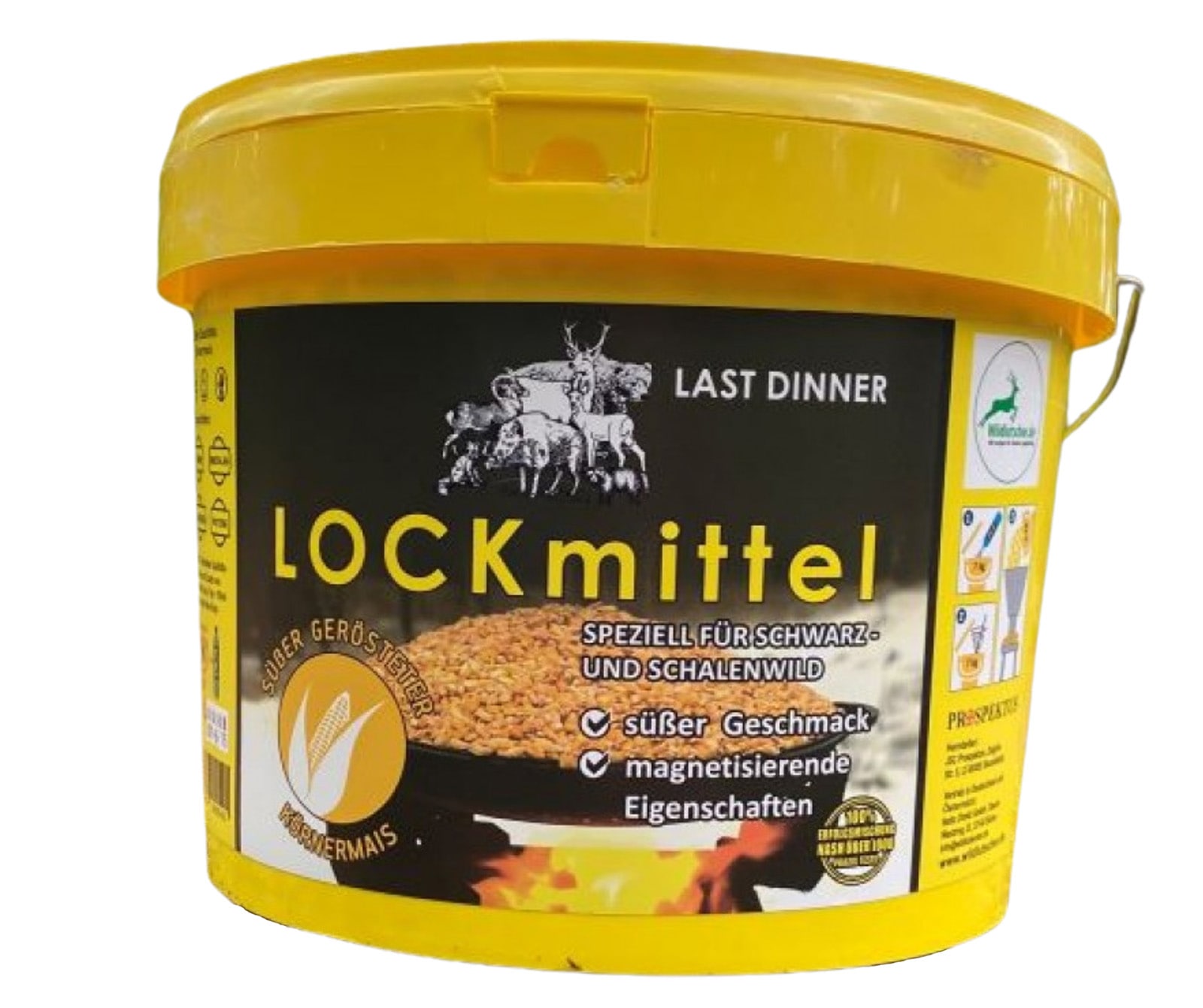 Wildlutscher Last Dinner gerösteter Mais mit gesüßtem Maissirup, Vorderseite