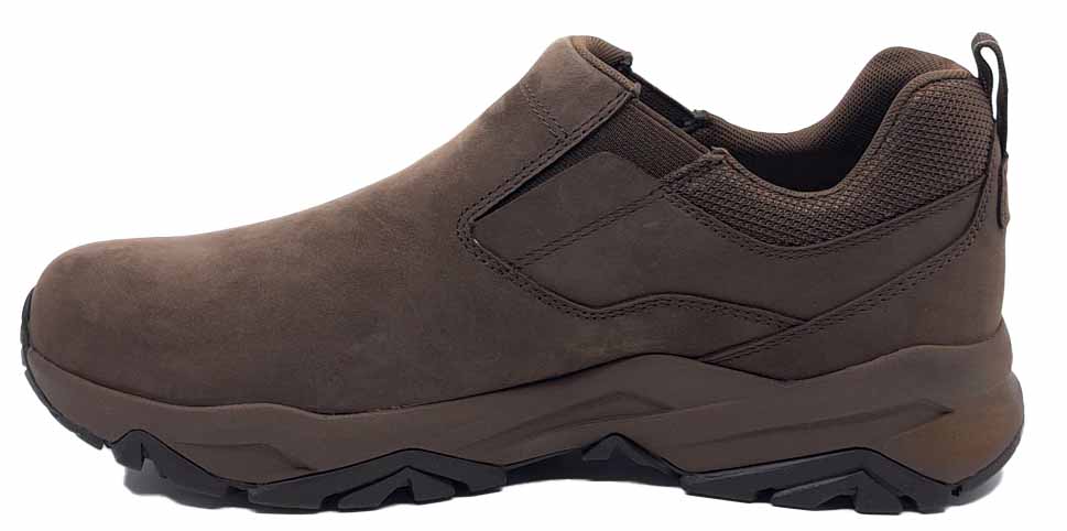treksta halbschuh adapt low htx – ansicht von der linken seite mit detail sicht auf material