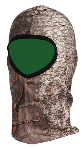 Treeland Sturmhaube Camouflage Vorderansicht mit Tarnmuster