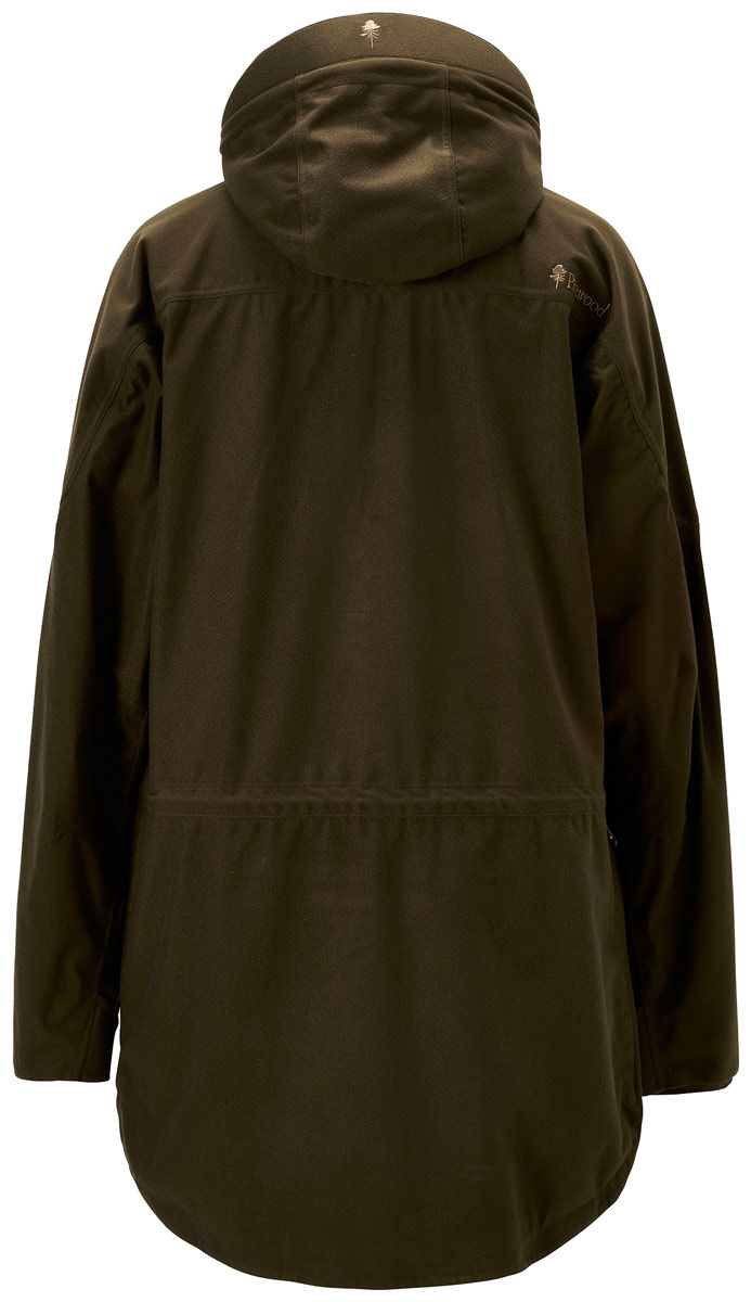 Pinewood Smock Furudal Hunters in Suede Brown, Rückansicht