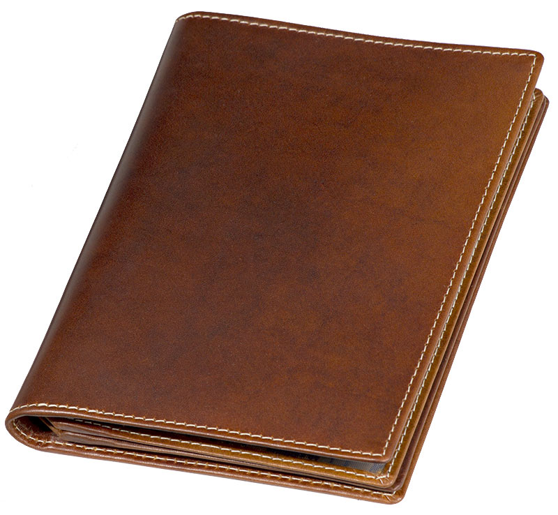 AKAH Jagdscheinetui Leder BIG FiVE Vorderansicht elegantes Etui für Jagdschein aus hochwertigem Leder