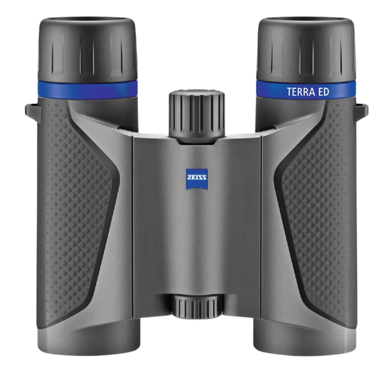 Das Fernglas Terra ED Pocket 10x25 in Grau/Schwarz von der Carl Zeiss AG