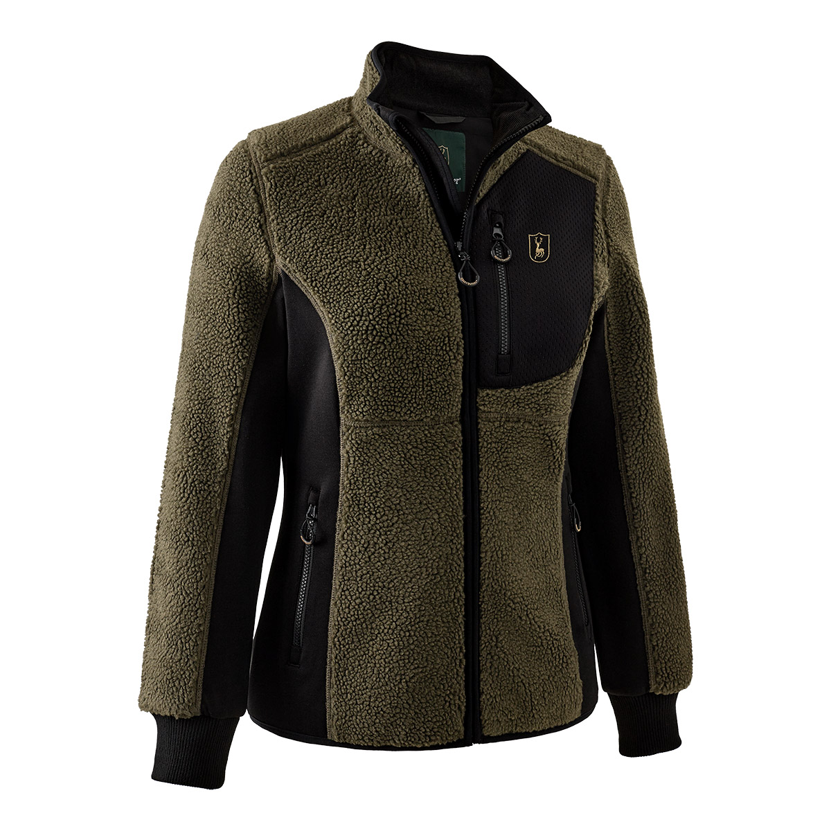 Die Faserpelzjacke Roja Adventure Green von Deerhunter
