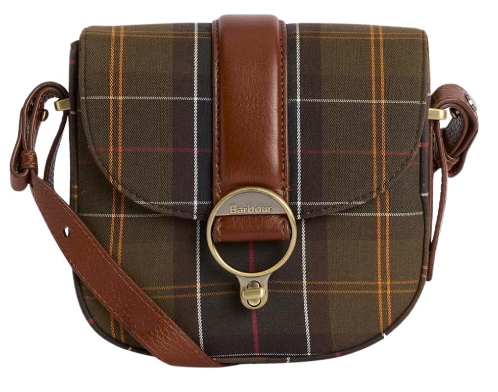 Barbour Tasche Elm Crossbody Tartan Vorderansicht
