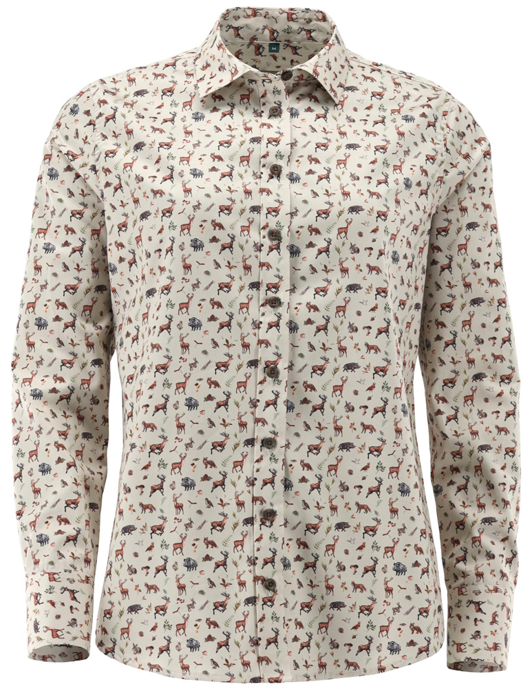 Bluse Jagd Allover
