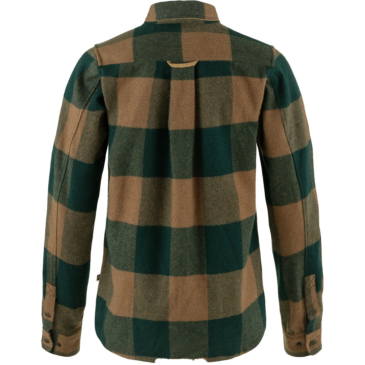 Die Bluse Canada Deep Patina - Buckwheat Brown von Fjäll Räven, Rückansicht