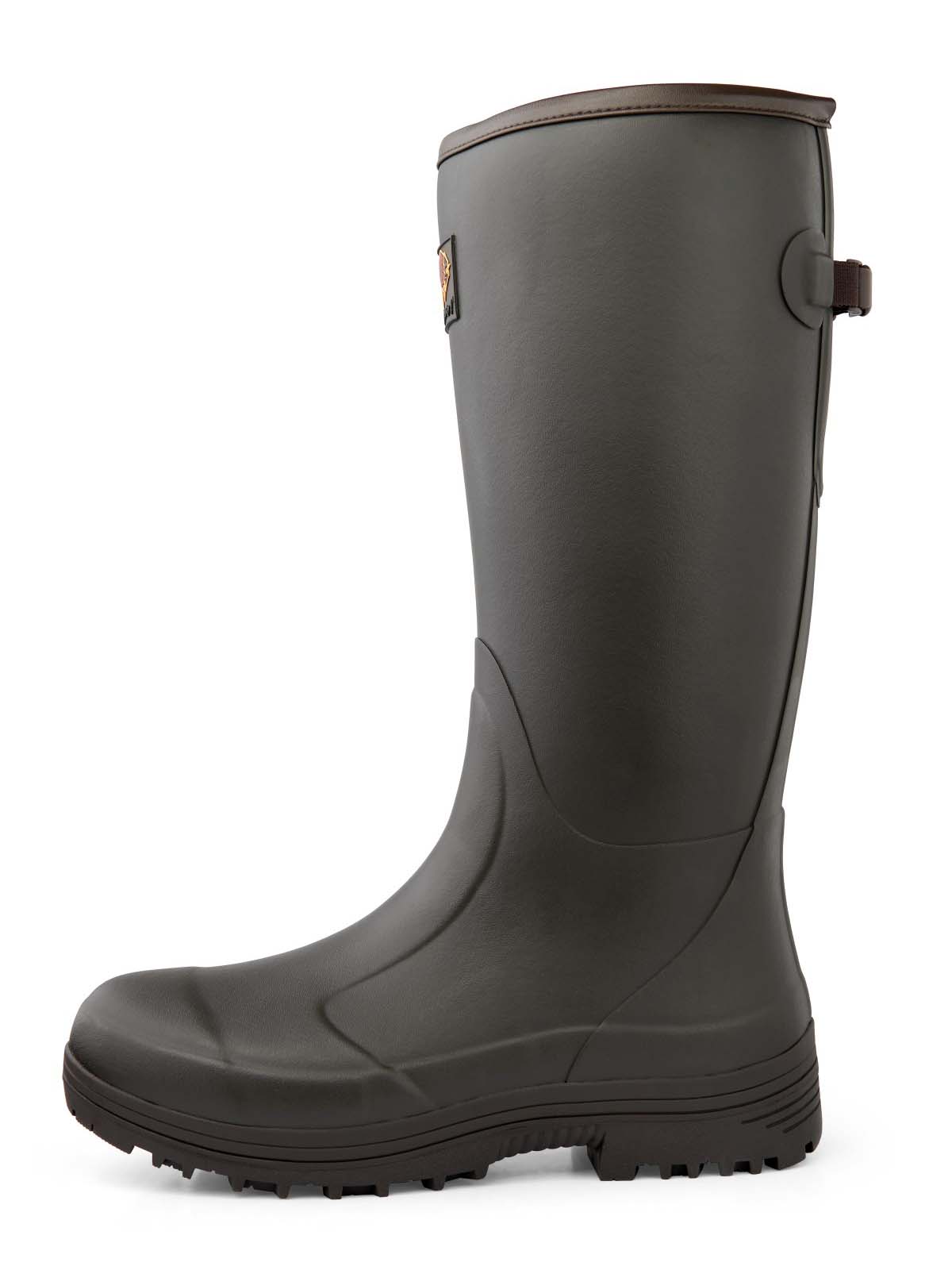 Gateway Gummistiefel Pheasant Game 18“ 5mm Gummistiefel mit hoher Wärmeisolation, perfekt für Temperaturen bis -10°C, Seitenansicht
