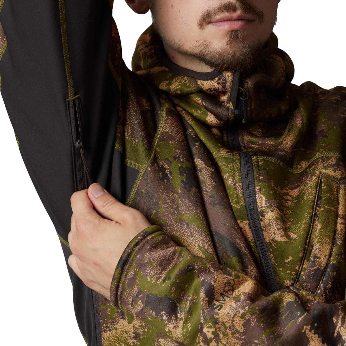 Fleece Hoodie Deer Stalker