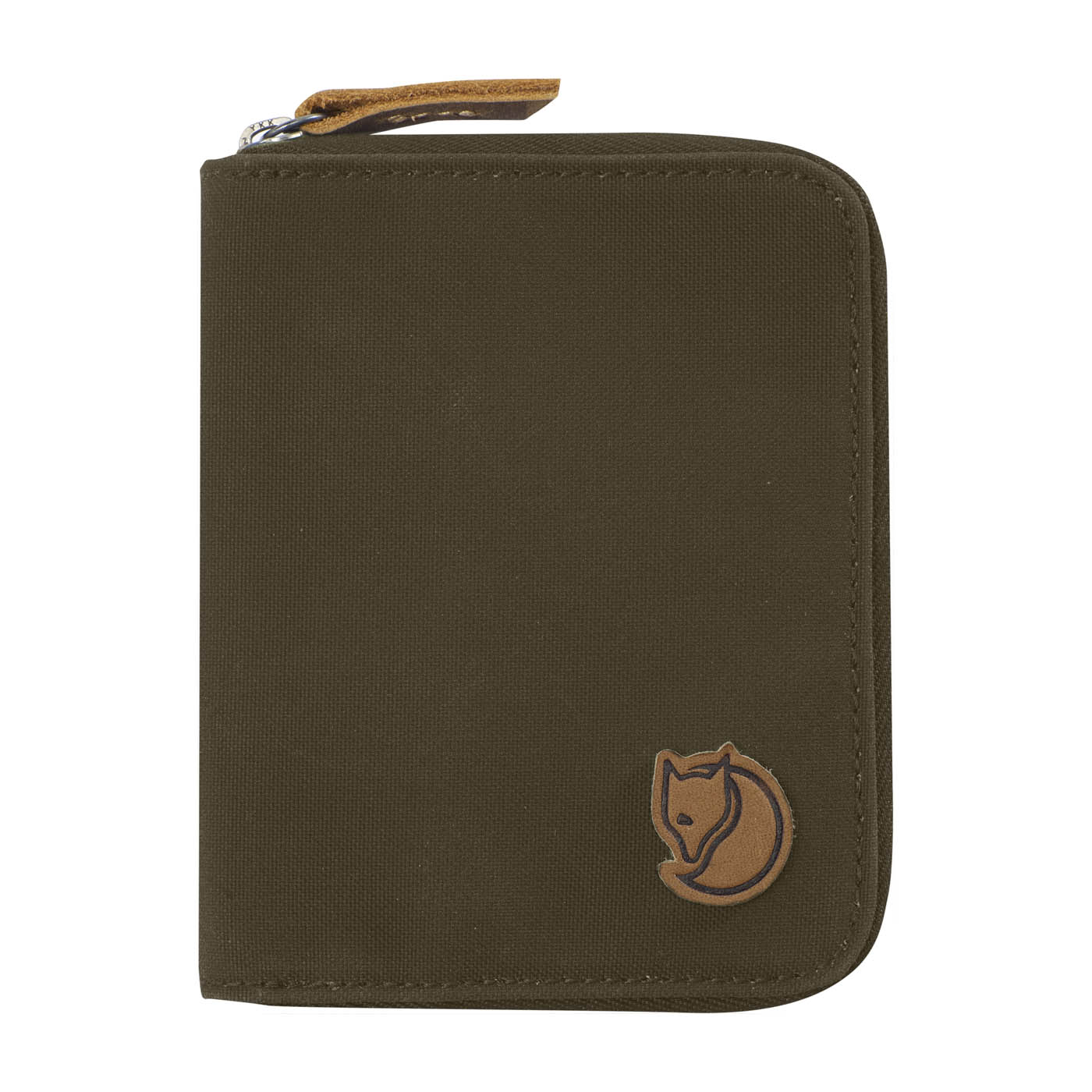 Fjällräven Fjällräven Zip Wallet aus robustem G-1000® Material mit Details aus Naturleder, wasserabweisend