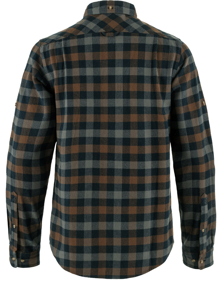 Fjäll Räven Hemd Skog in Dark Navy, Rückenansicht