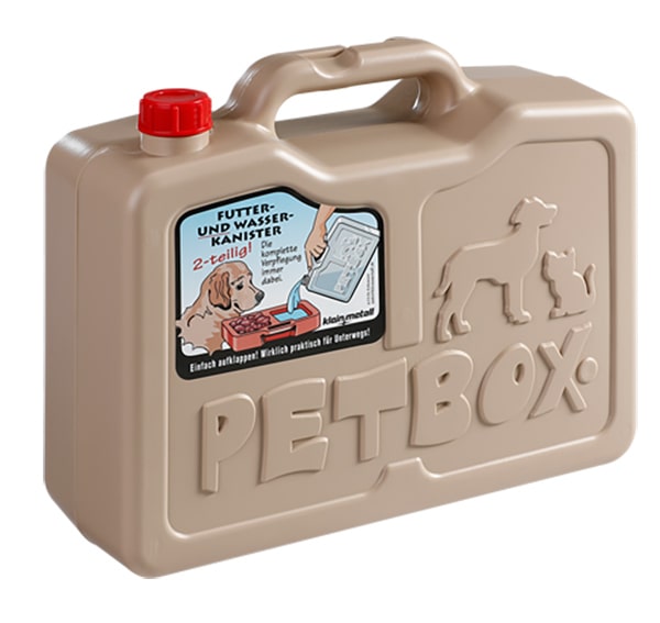 Pet-Box für Hundeversorgung