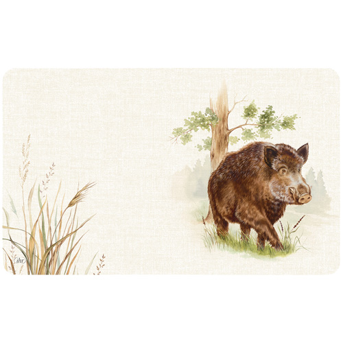 Frühstücksbrettchen Wildschwein
