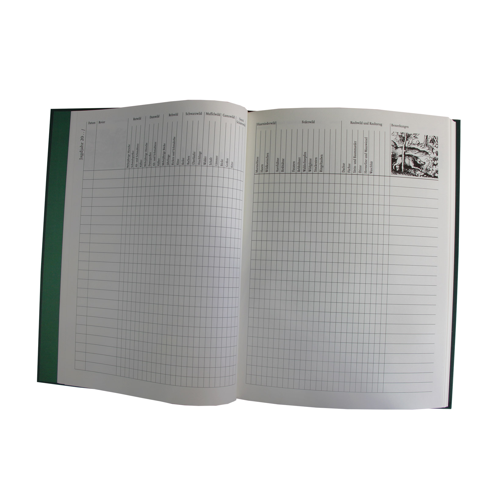 Schuss-/Jagdtagebuch Schatz