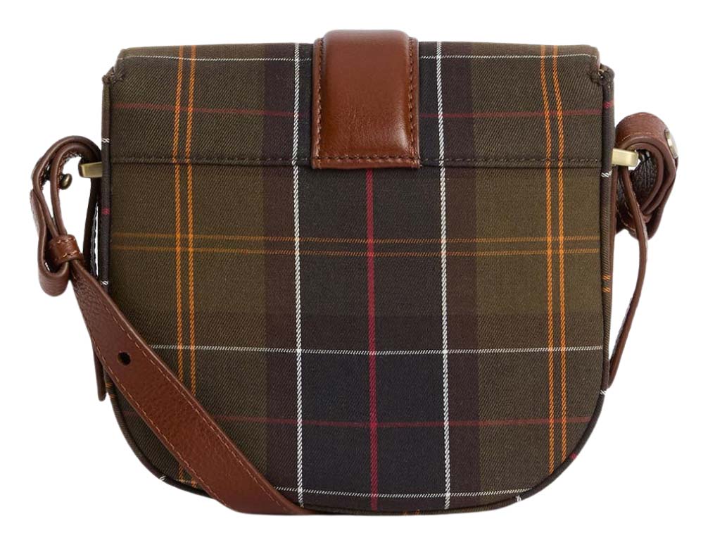 Barbour Tasche Elm Crossbody Tartan Rückansicht