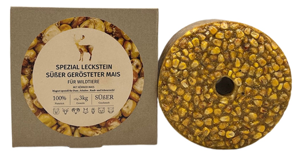 Spezial Leckstein 3 kg Süßer Gerösteter Mais